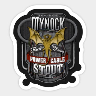 Mynock Power Cable Stout Sticker